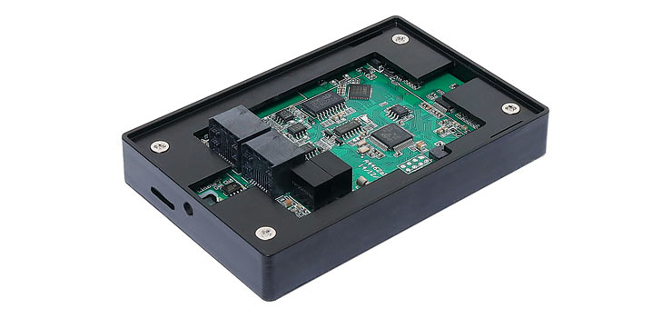 4.3" Zone Touch Wallplate For Source Controllers - Black