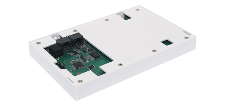 7" Master Touch Wallplate For Source Controllers - White