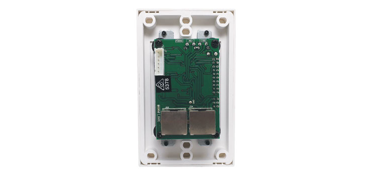 4 Input to 4 Output Matrix Mixer Controller Wallplate