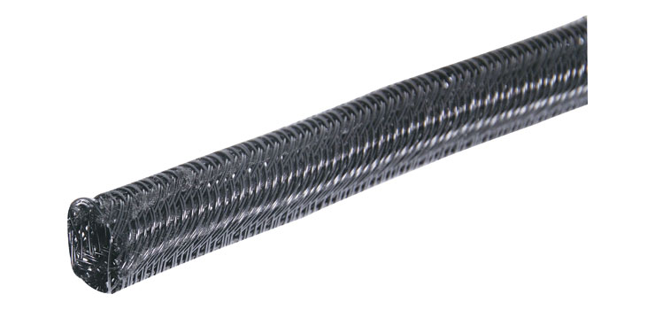 25mm Self Closing Braided Cable Sheathing 2m Length