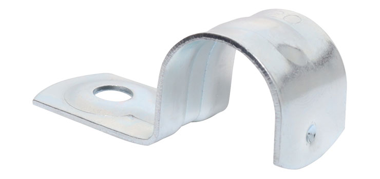 20mm Half Saddle Clips Pk 10