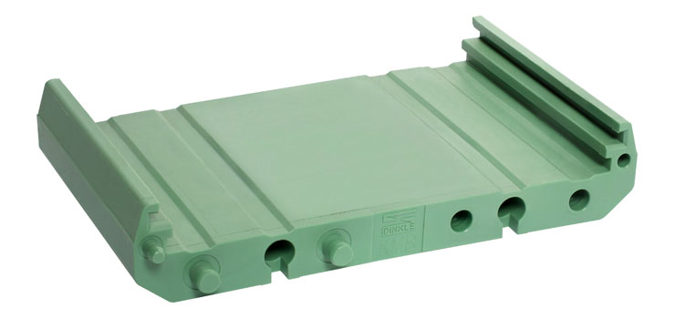 72x44.8mm DIN Rail Base Section