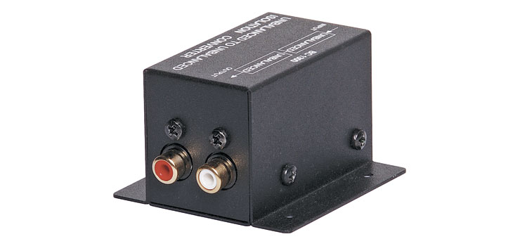 Unbalanced Stereo Line Isolation Transformer RCA-RCA