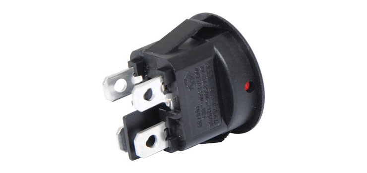 DPST Illuminated 10A Rocker Switch