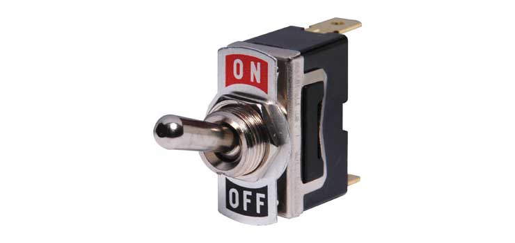 SPST 10A Heavy Duty Toggle Switch
