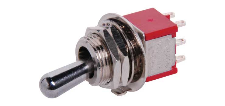 DPDT Heavy Duty Solder Tail Mini Toggle Switch