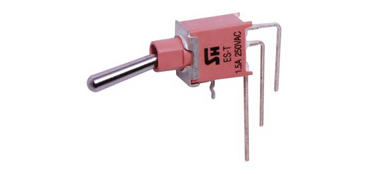 SPDT 90 Deg. PCB Mount Sub-Mini Toggle Switch