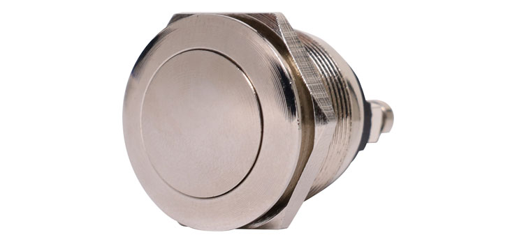 SPST Vandal Resistant Momentary Pushbutton Switch