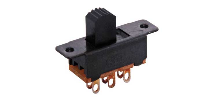 DPDT Solder Tail Sub Miniature Slide Switch