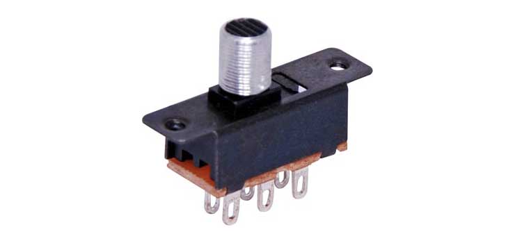 DPDT Solder Tail  Sub Miniature Slide Switch