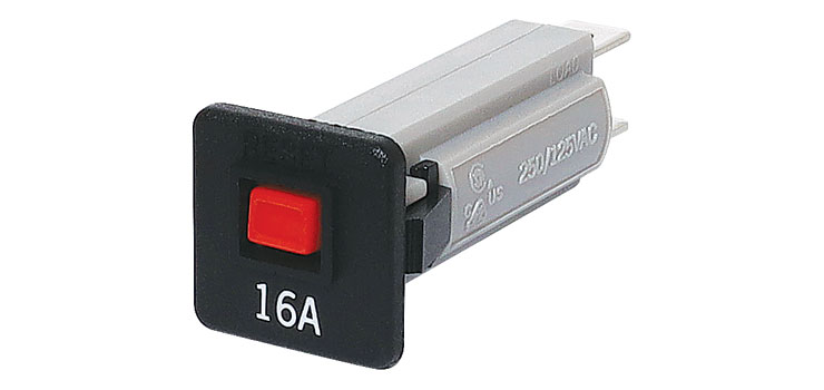 16A Flush Mount Circuit Breaker