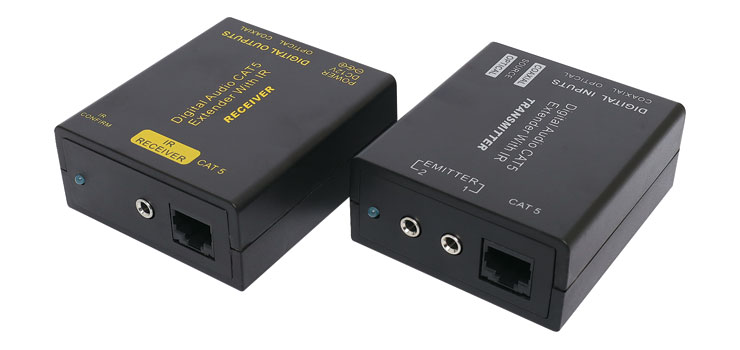 Digital Audio Cat5 Extender Box