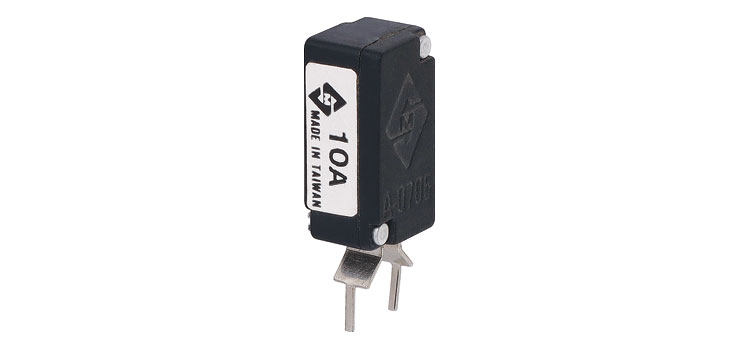 10A PCB Mount Auto Reset Circuit Breaker