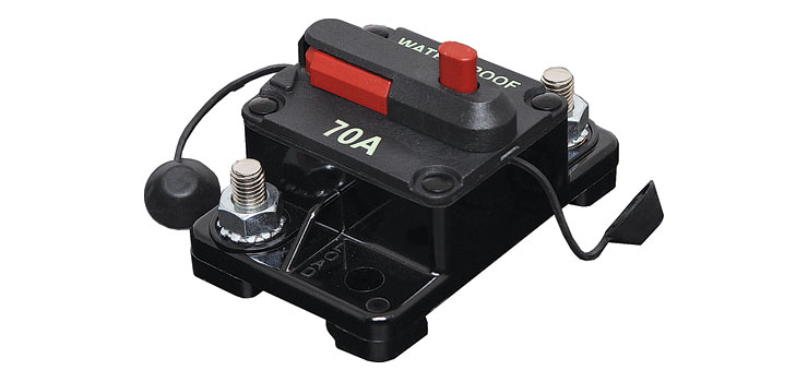 70A Surface Mount IP67 Waterproof Circuit Breaker