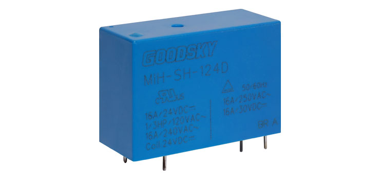 16A 24VDC SPDT PCB Mount Relay