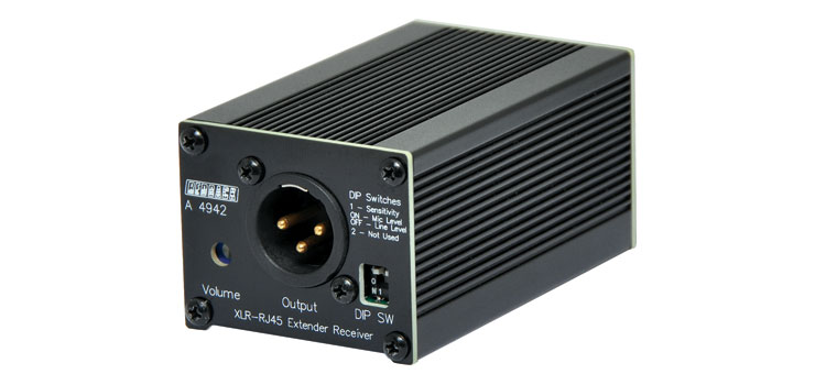 3 Pin XLR Cat5 Extender (Receiver)