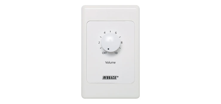 Attenuator Volume Control 10W 100V Line - Vert.