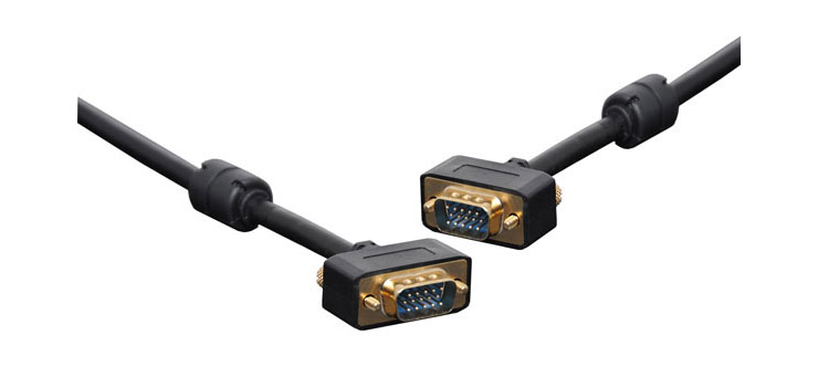 3m Filtered VGA DE15 High Density Male-Male Cable