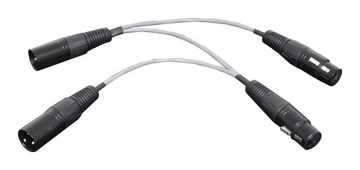 XLR Z Cable Splitter Adapter