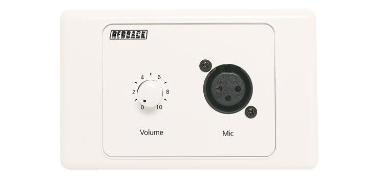 3 Pin XLR Transmitter Wallplate