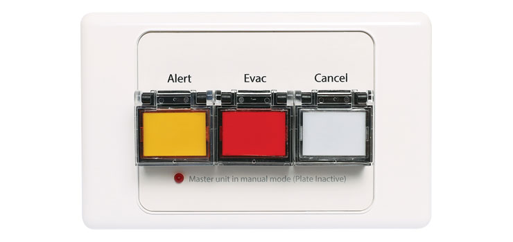 Remote Control Wallplate to suit A4565A & A 4500B