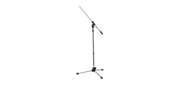 Microphone Floor Stand With Boom