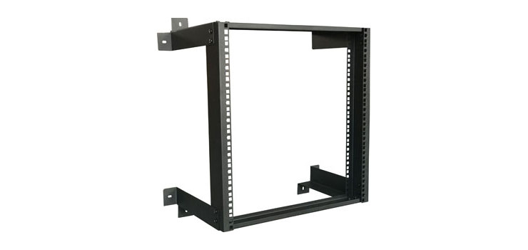 12U 19" Open Rack Frame Wall Mount