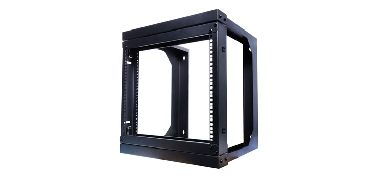 9U 460mm Deep Hinged Wall Mount Server Rack
