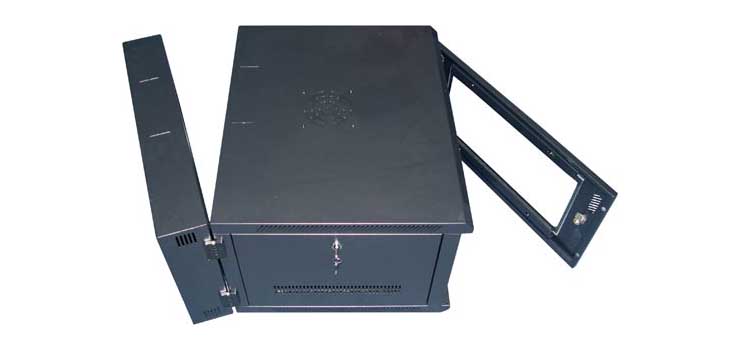 15U 600mm Deep Hinged Wall Mount Server Rack