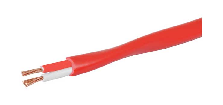 15AWG Red Double Insulated Speaker Twisted Pair Cable