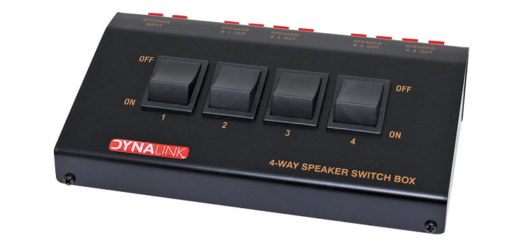 4 Way Switch Box Speaker