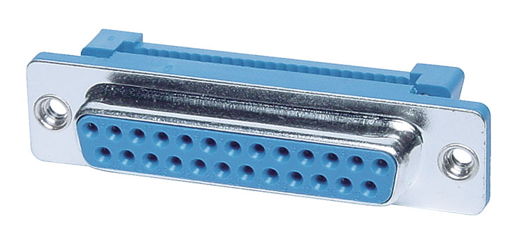 DB25 Female with IDC Termination Metal Version