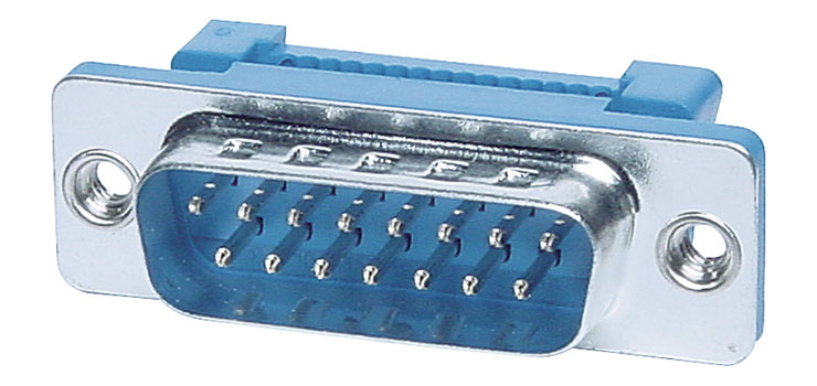 DA15 Male with IDC Termination Metal Version