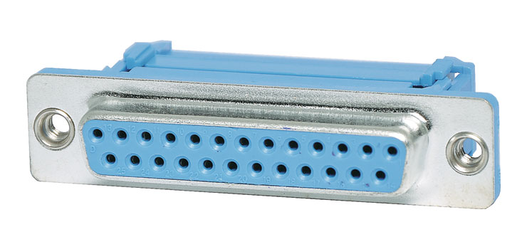 DB25 Female with IDC Termination Metal Version