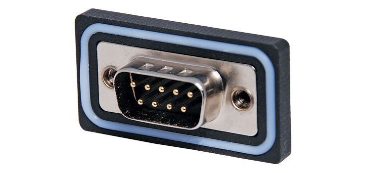 DE9 Male PCB IP67 Rated