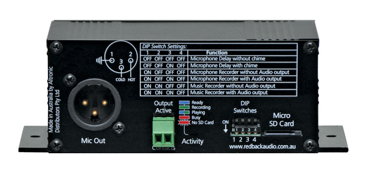Microphone Delay/Mic-Line Recorder