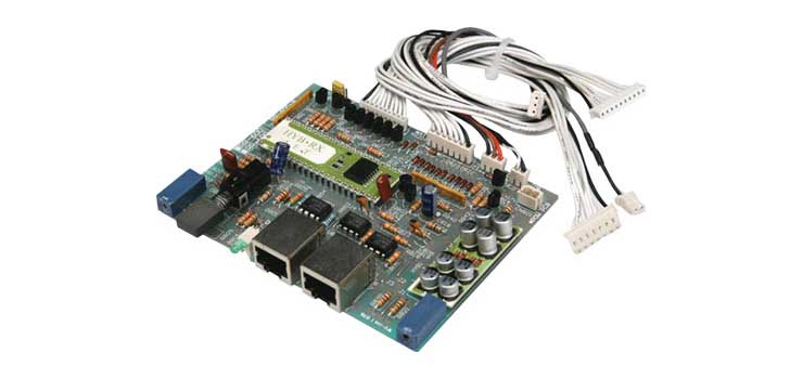 6 Zone Paging Console Control PCB