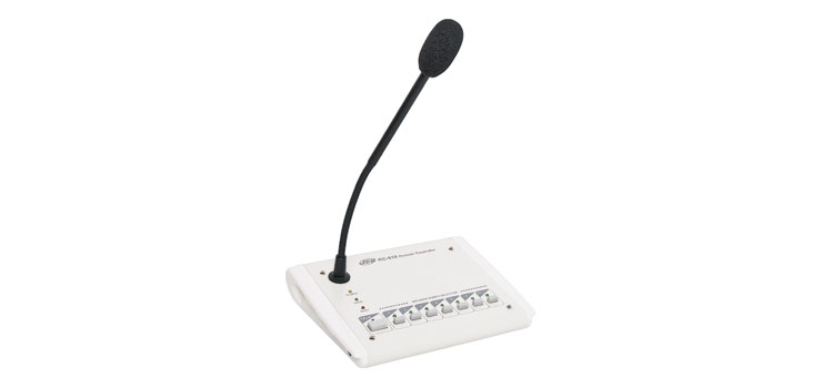 6 Zone Paging Console