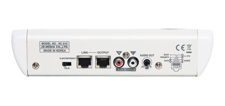 6 Zone Paging Console