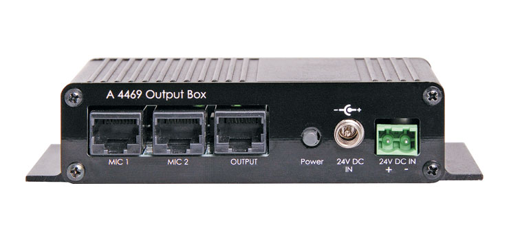 4 Zone Compact Paging Relay Box To Suit Redback Paging Console