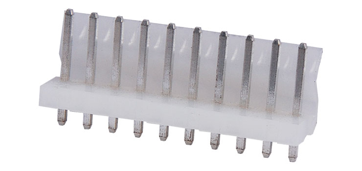 10 Way 3.96mm PCB Mount Pin Header
