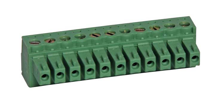 11 Way 3.81mm Pluggable Terminal Plug