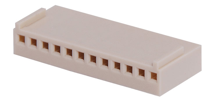 12 Way 2.54mm Crimp Housing
