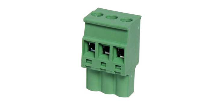 3 Way 5.08mm Vert. Pluggable Terminal Plug