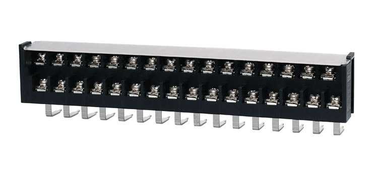 2 x 16 Way PCB Mount Terminal