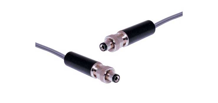 0.5m 2.1mm DC Plug to 2.1mm DC Plug Locking Cable