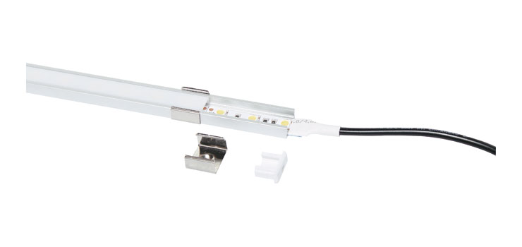 1m Aluminium Channel Frosted Diffuser for LED Strip Lighting