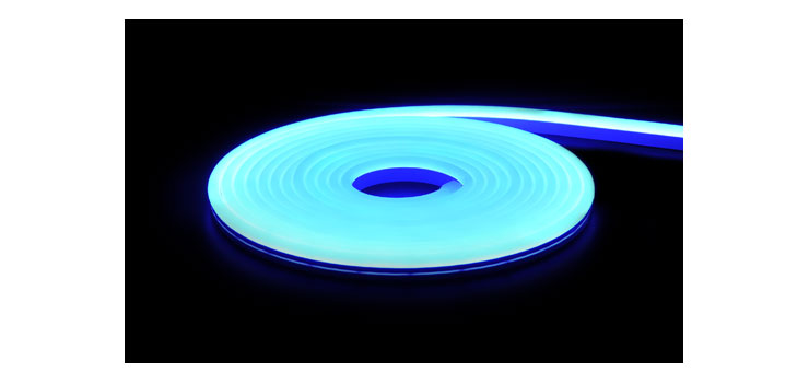 12V Neon Flex LED Strip Lighting IP65 Blue