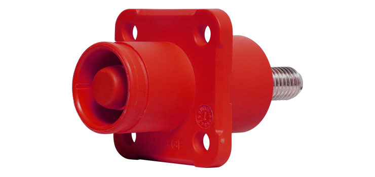 150A M8 Battery Storage Connector Plug Red
