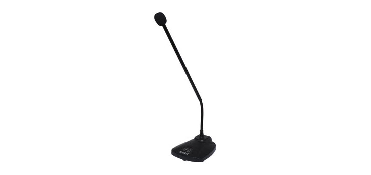 Desk Paging Microphone PTT/PTL